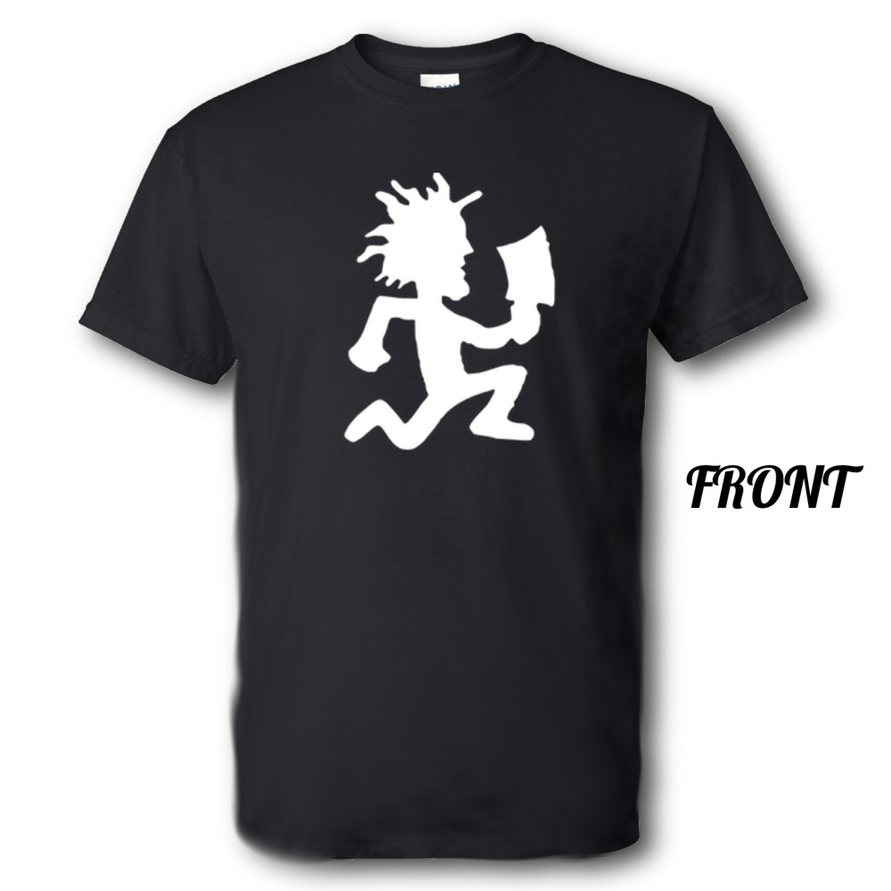 Black and White Hatchet Guy and Girl Shirts Multiple Sizes and Colors ICP