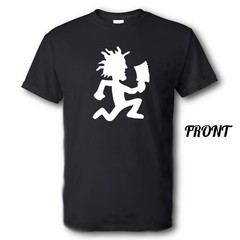 Black and White Hatchet Guy and Girl Shirts Multiple Sizes and Colors ICP