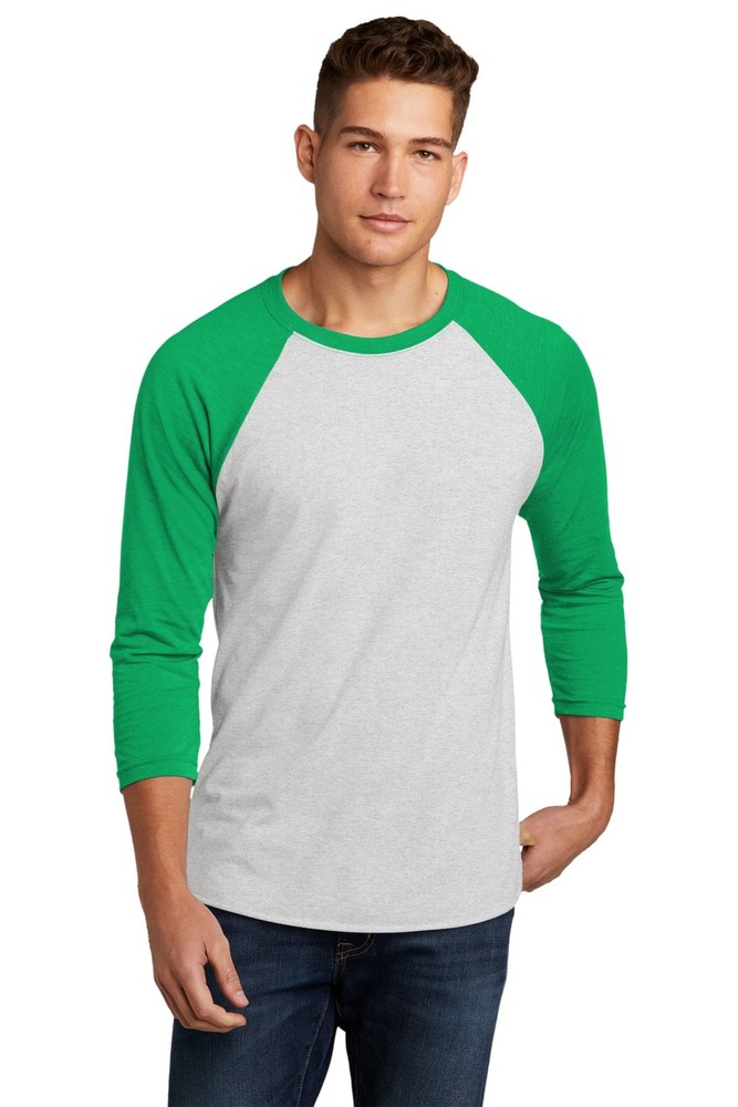 Next Level Apparel Adult Tri-Blend 3/4-Sleeve Raglan Tee NL6051