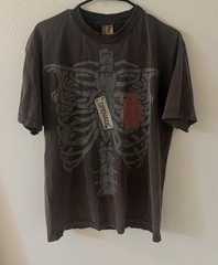 Vintage 2007 Grenade Gloves Danny Kass T Shirt Men’s Large Skeleton Tee Y2K