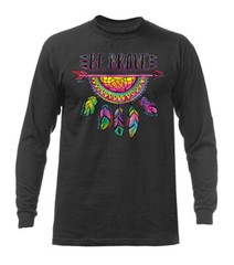 Be Brave Dreamcatcher Feather Long Sleeve