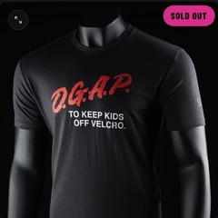 SWAG Golf Very Rare “DGAP To Keep Kids Off Velcr*” T-shirt XL (Sold Out!) New!
