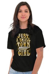 Small Town Tennessee Girl Southern Vacation Womens or Mens Crewneck T Shirt Tee
