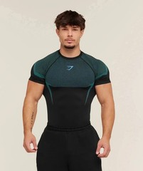 US New Gymshark Onyx V5 5.0 Short Sleeve T-Shirt
