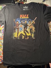 Fright Rags Kill Destroyers Horror KISS FREDDY JASON CHUCKY LEATHERFACE T Shirt
