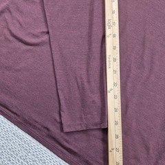 Quince Shirt Mens XL Purple Long Sleeve Lightweight Stretch Crewneck Casual Tee