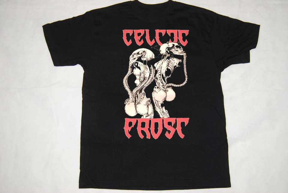 New Popular Celtic Frost Band Black T-Shirt Cotton Full Size