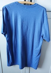 Bradlees T-Shirt Retro 1980s Size L Blue NEW VTG Look Old School Tee Unisex