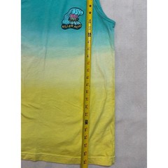 Killer Acid Limited Edition Tank Top Mens Large L Teal Yellow Ombre Surf Skater