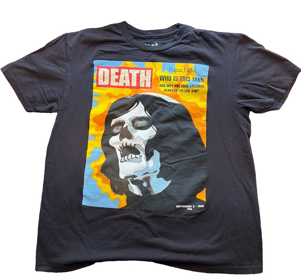 RARE official Ghost Band Death T Shirt Papa Nihil Death