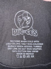 Buc-ee’s 67 Shirt Mens L Black Neon Graffiti Beaver Wit Da Glasses Tee