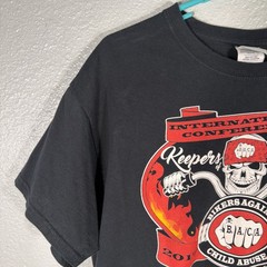 B.A.C.A. Bikers Against Child Abuse 2017 International Conference Shirt Large