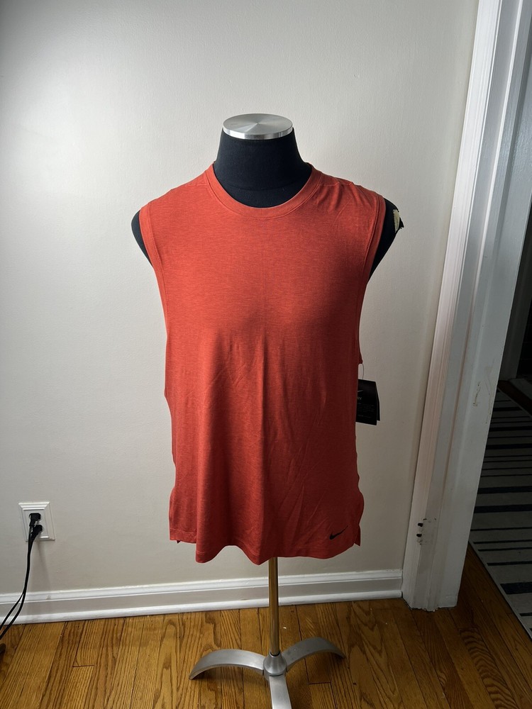 AJ8160-250 Nike Yoga Sleveless T-Shirt Sz XL