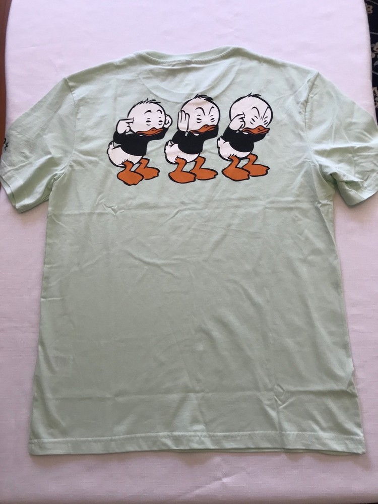 Authentic Disney HUEY DEWEY LOUIE H&M T-Shirt NEW Sizes XS,S,M,L,XL DOUBLE-SIDED