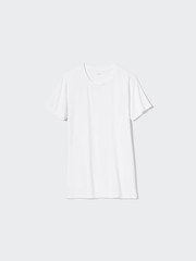 [2PCS SAME COLOR] UNIQLO AIRism Crew Neck T-shirt XS-4XL Men 482519 Japan NWT
