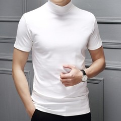 Top Mens Polyester Pullover Short Sleeve Travel 1pcs Basic Plain Bottoming