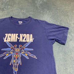 Uniqlo Gundam UT 40th Anniversary Zgmf-X20A Strike Freedom T Shirt Mens Medium