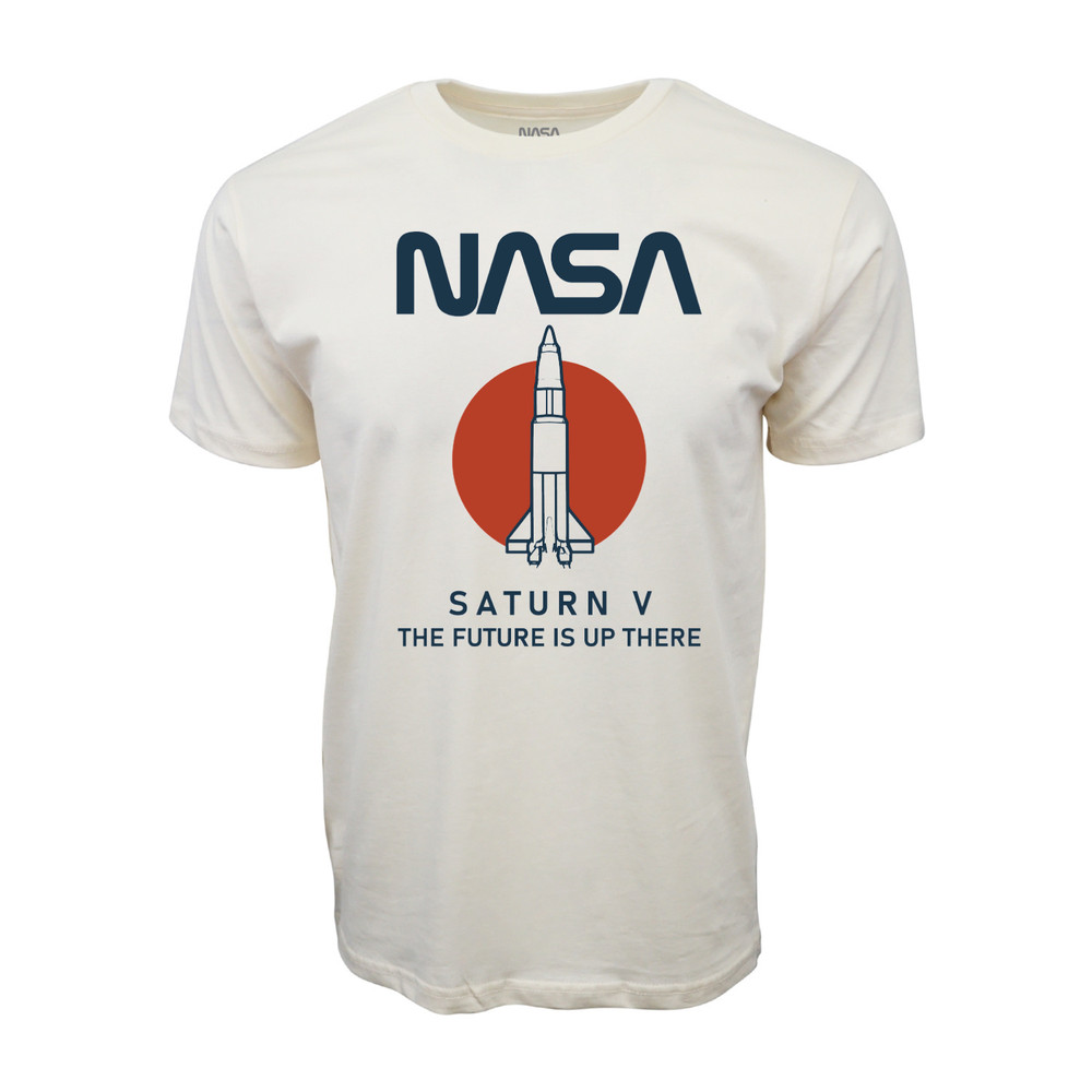 1960 Nasa Saturn V Graphic T shirt