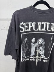 Vintage Sepultura Shirt Large Beneath The Remains 90s Death Metal