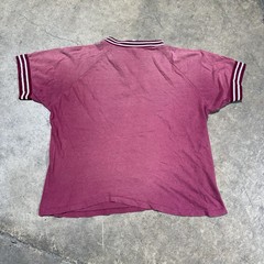 Vtg 90s Sun Faded Blank T-Shirt Medium Red Men Distressed Worn Skate Punk Grunge