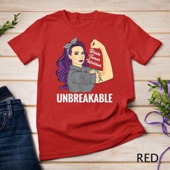 Brain Tumor Awareness Warrior Unbreakable Survivor Unisex T-shirt
