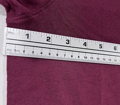 Tailor Vintage Men’s L/S Henley Shirt MEDIUM Button Up Top Maroon Burgundy NWT