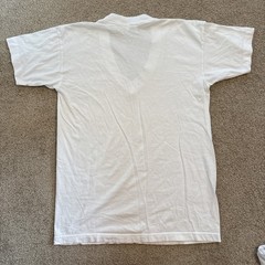 2 Vintage 80s Savile Row Under Shirt Blank White Mens Sz M 38-40 Combed Cotton