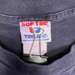 VTG 00s Tee Jays Sof Tee Shirt Men XL Black Grunge Sarcastic Humor Funny Tee Y2K