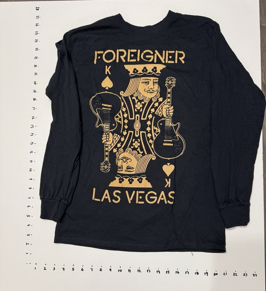 Venetian Graphic Long sleeve Tshirt Las Vegas Small