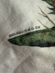 Vtg 80s Birds Of The Tropics Faded Shirt Large Single Stitch Art Grunge 90’s