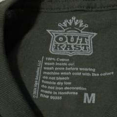 Outkast B.O.B. Stakonia Green Graphic Tee T-Shirt Medium New Without Tags