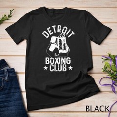 Mens Boxing Detroit Michigan Vintage Boxing Club Boxer T-Shirt Unisex T-shirt