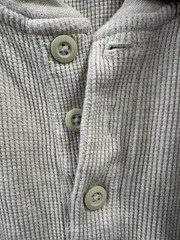 Redhead 5XL Heavyweight Thermal Henley Waffle Knit 100% Cotton Long John Shirt
