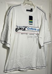 men 3x T shirt short sleeve urban Multi Stitch with applique and prints NWT