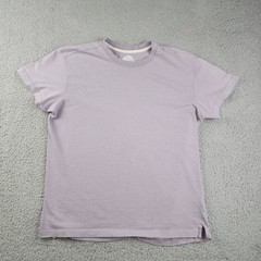Outerknown Second Spin Shirt Mens Small Purple Organic Cotton Sustainable Tee