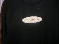 Vintage Biker Trash Made In America Worn World Wide Black T-Shirt XL