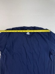 Polo Ralph Lauren T-Shirt Mens Large Navy Blue Classic Fit White Pony