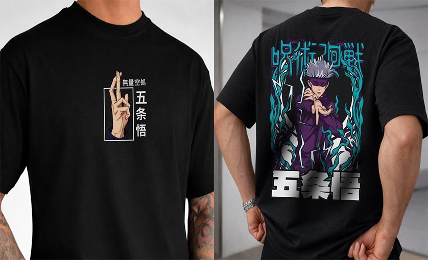 Jujutsu Kaisen Anime Shirt, Anime Lover Gift, Gojo Satoru Anime