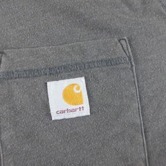 Carhartt Force Shirt Mens L Green Short Sleeve Relaxed Fit Pocket Workwear Tee
