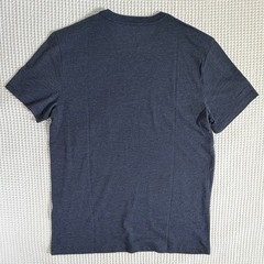 Lucky Brand Men’s Blue Graphic Print Crew Neck Short Sleeve Cotton Jersey M