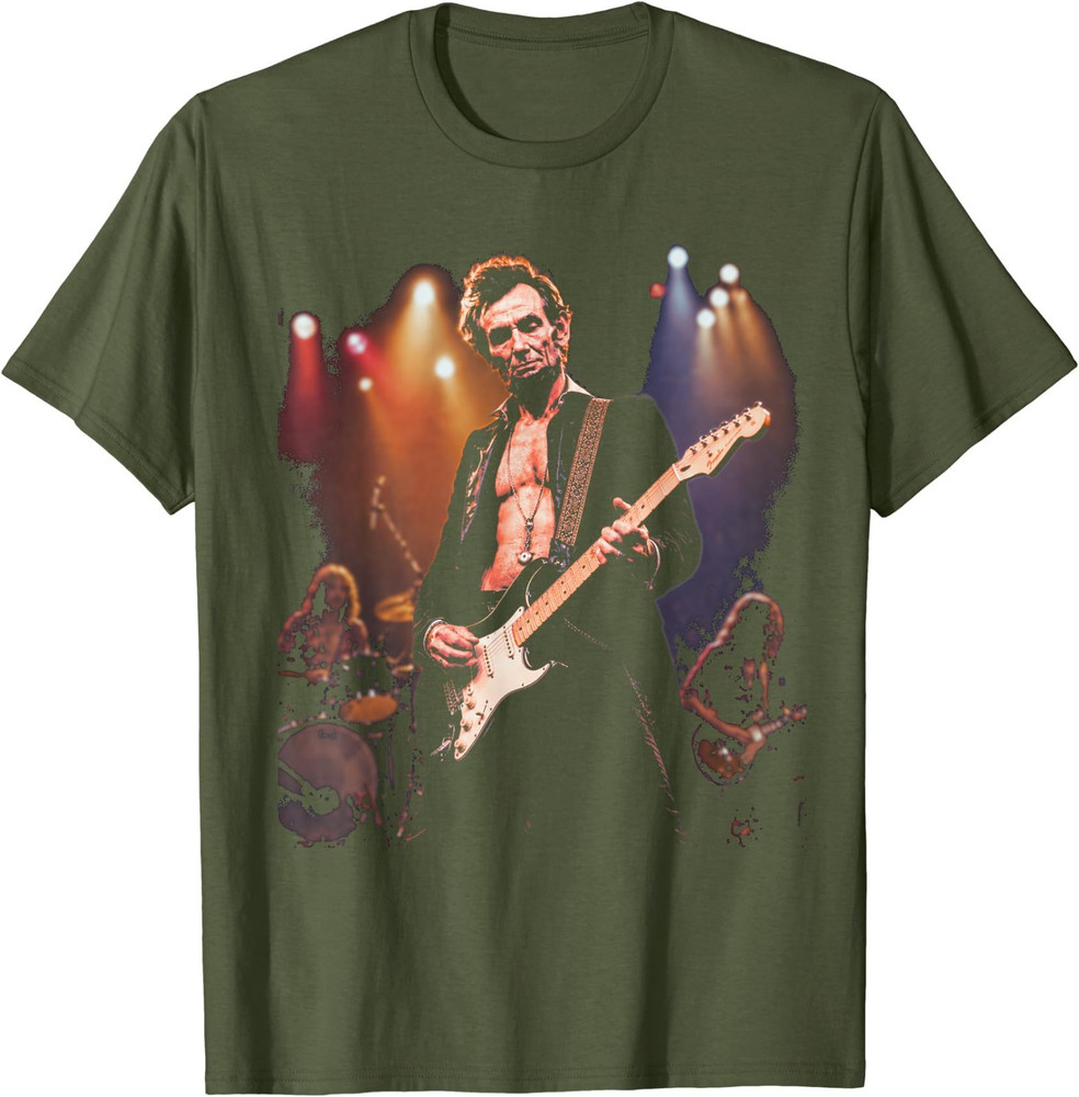 Abraham Lincoln Abe Lincoln Playing Guitar Retro Vintage T-Shirt