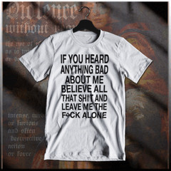 Gangster T-shirt, Mobster Hustle Dope Urban Hip Hop Thug believe it Quote tee