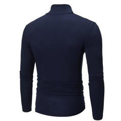 Men’s Long Sleeve Mock Neck Base Layer Shirts Winter Thermal Tops Undershirt