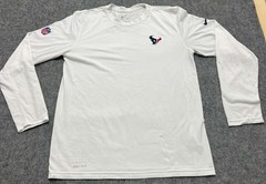 Nike NFL On-Field Houston Texans Dri-Fit Short Sleeve T-Shirt White Men’s M