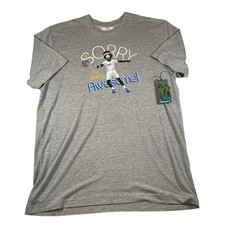Travis Mathew Tennis T Shirt L Double Fault Graphic NWT Sorry For Being Awesome