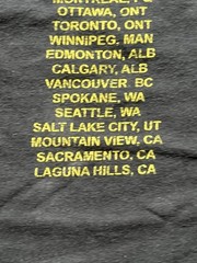 VTG Y2K Guns N Roses Was Here North American Tour Hanes Heavyweight M
