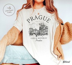 Prague Shirt Travel Gift for Czech Republic Trip Souvenir Tee