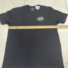 Lane Frost Shirt Mens XL Black America Forever Legends Never Die Graphic Tee