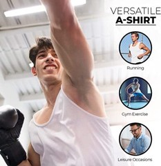 3-12 Pcs Mens 100% Cotton A-Shirt Tank Top Ribbed Solid Undershirt Wife Beater