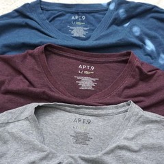 Apt. 9 Men’s Premier Flex Crew-Neck Short Sleeve T-Shirt Bundle Size L